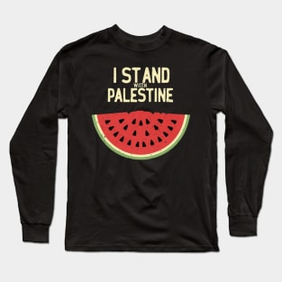 I stand with palestine Long Sleeve T-Shirt